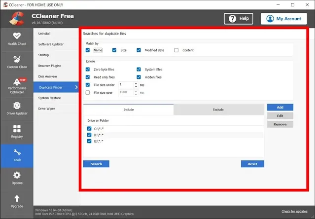 Download CCleaner