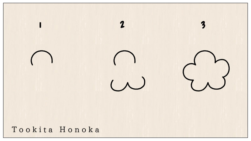 簡単かわいい 梅の花のイラストの描き方 手書き ボールペン 手帳用 How To Draw Plum Blossom 遠北ほのかのイラストサイト