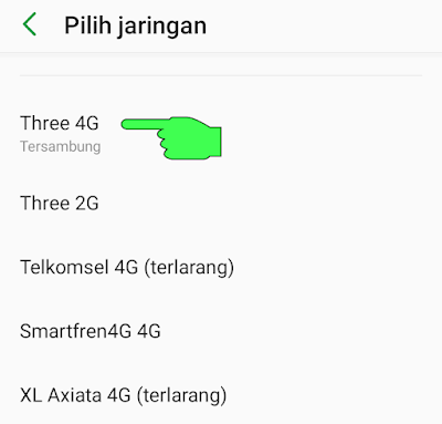 Mengatasi sinyal R di HP Android