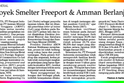 Freeport & Amman Smelter Project Continues