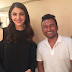 Anushka Sharma with a Fan