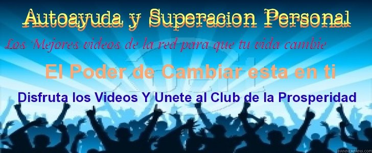AUTOAYUDA Y SUPERACION PERSONAL