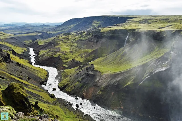 Cascada de Háifoss, Islandia