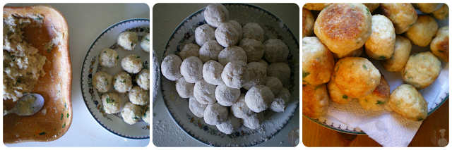 Albóndigas de pollo con salsa de coco al curry: Elaboración