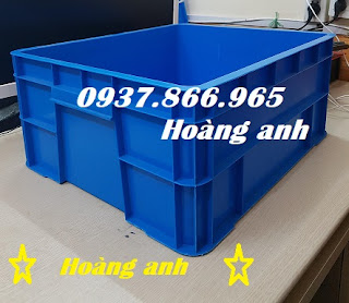 Giá thùng nhựa, giá khay nhựa, sản xuất thùng b8