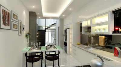 Thiết kế tiện nghi cho nhà phố 55m2