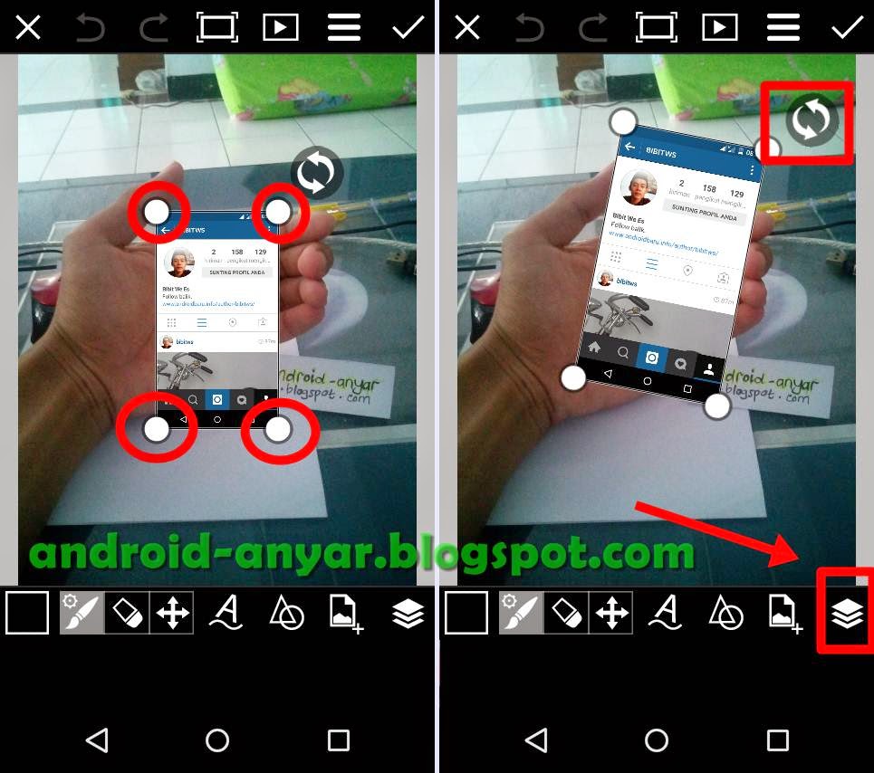 Cara Mudah Membuat Foto Instagram in Hand dengan PicsArt