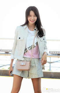 snsd yoona airport fashion