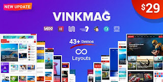 Vinkmag - Multi-concept Creative Newspaper News Magazine WordPress Theme