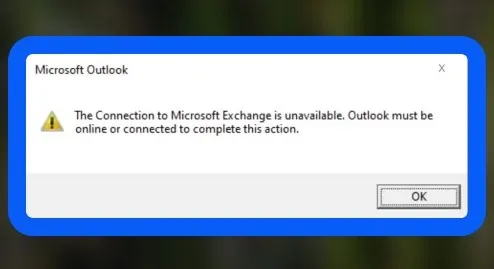 How To Fix Microsoft Outlook The Connection To Microsoft Exchange is Unavailable Problem Solved