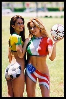 Top Body Painting: Body Paint Party State Flag World Cup