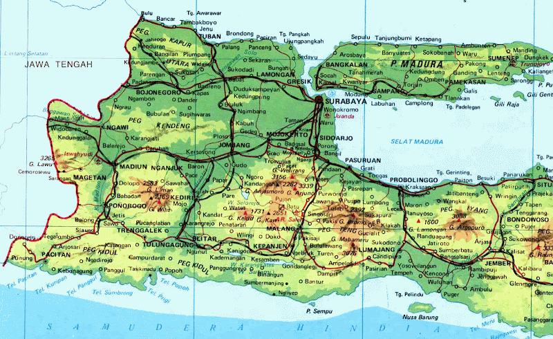 16+ Gambar Peta Jawa Timur