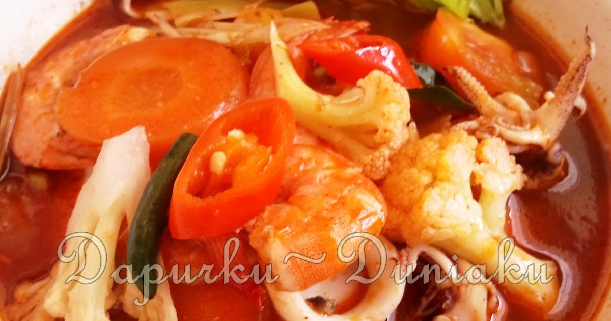 Dapurku~Duniaku: Resepi Tomyam Pekat