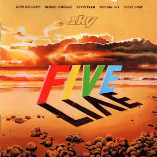 Sky - Five live - 1983 (front)