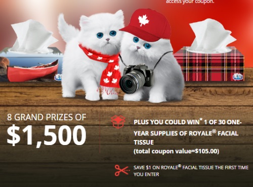 Royale Purr-oudly Canadian Contest