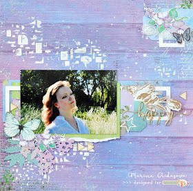 happy layout | Studio75 DT @akonitt #layout #by_marina_gridasova #fussycutting #clearstamp #stamps #scrapbooking papercrafting #crafting #leaves #flowerlayout #flower #diecut #скрапбукинг #скрапбукингкоролев