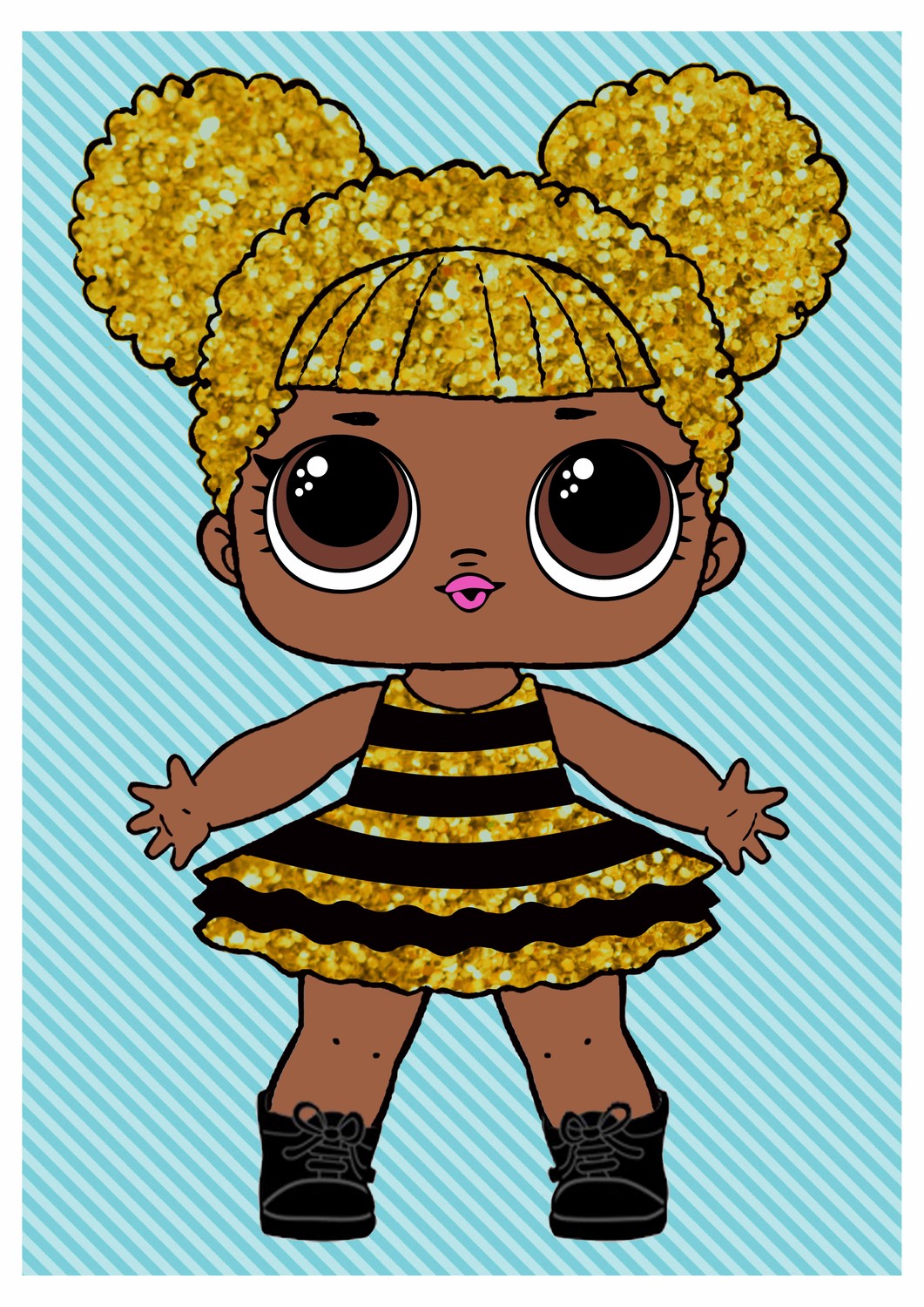  LOL  Surprise Queen Bee Free Printable Posters Oh My 