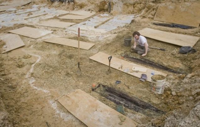 Cadaveres enterrados en la universidad de Mississippi