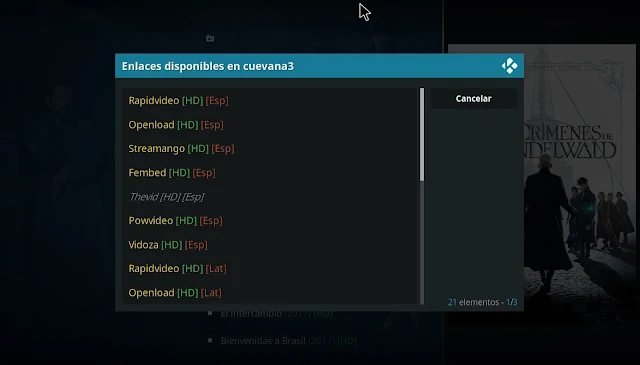 Balandro addon kodi