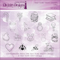 Divinity Designs Test Tube Treat Stamps
