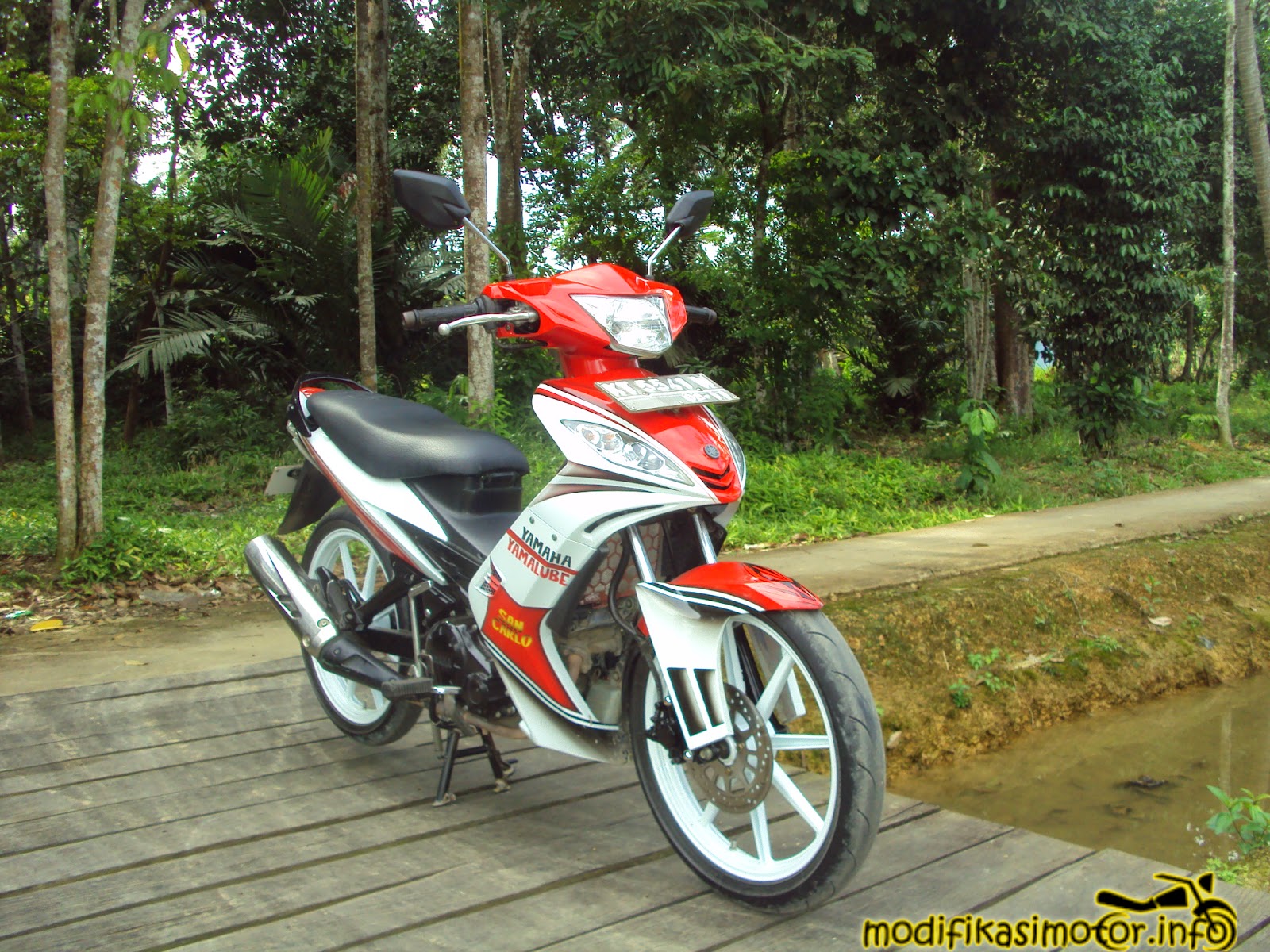 Otomotif Indonesia 20 Gambar Foto Modifikasi Motor Yamaha Jupiter MX