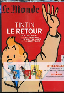 Tintin special edition magazine