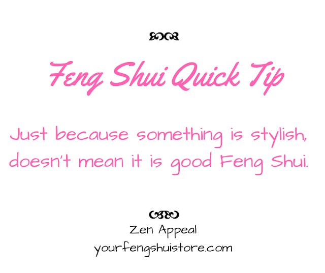 Feng Shui Quick Tip