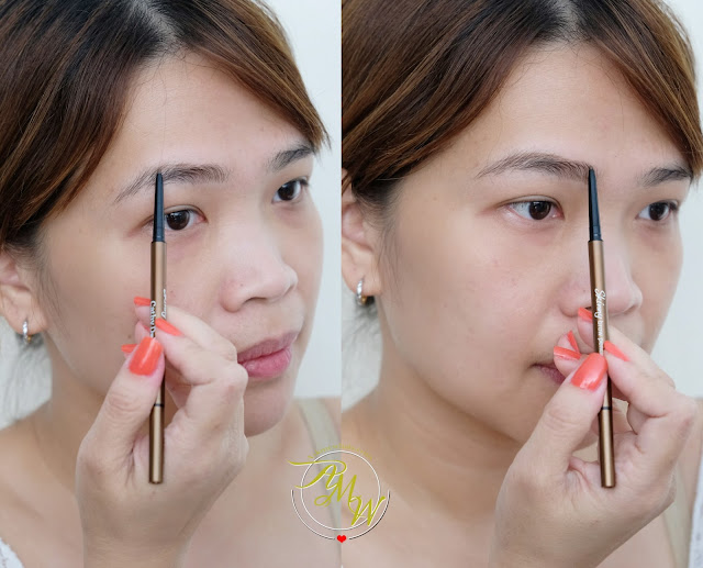 a photo of Cathy Doll Skinny Eyebrow Pencil Review 