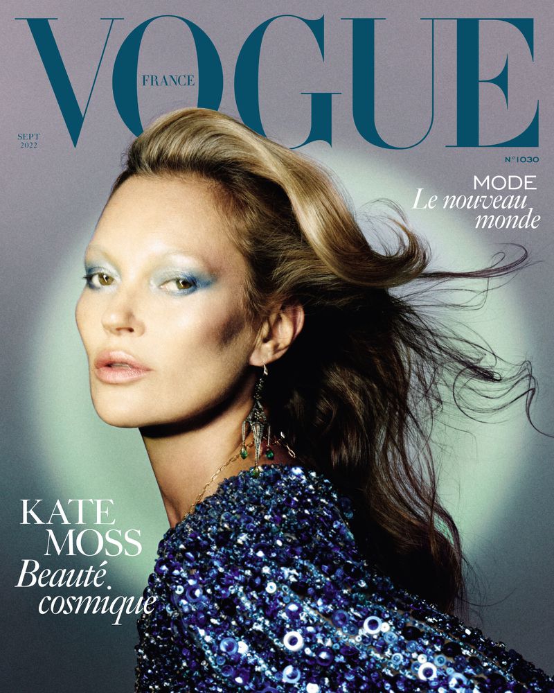 Kate Moss in Vogue France September 2022 by Carlijn Jacobs