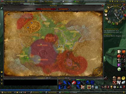 world of warcraft map cata. Wow+cataclysm+leveling+map