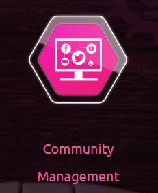 Logo du service de Community Management de SEDECO