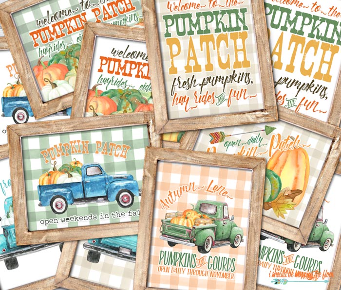 Pumpkin Patch Printables