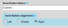 submit button submit button