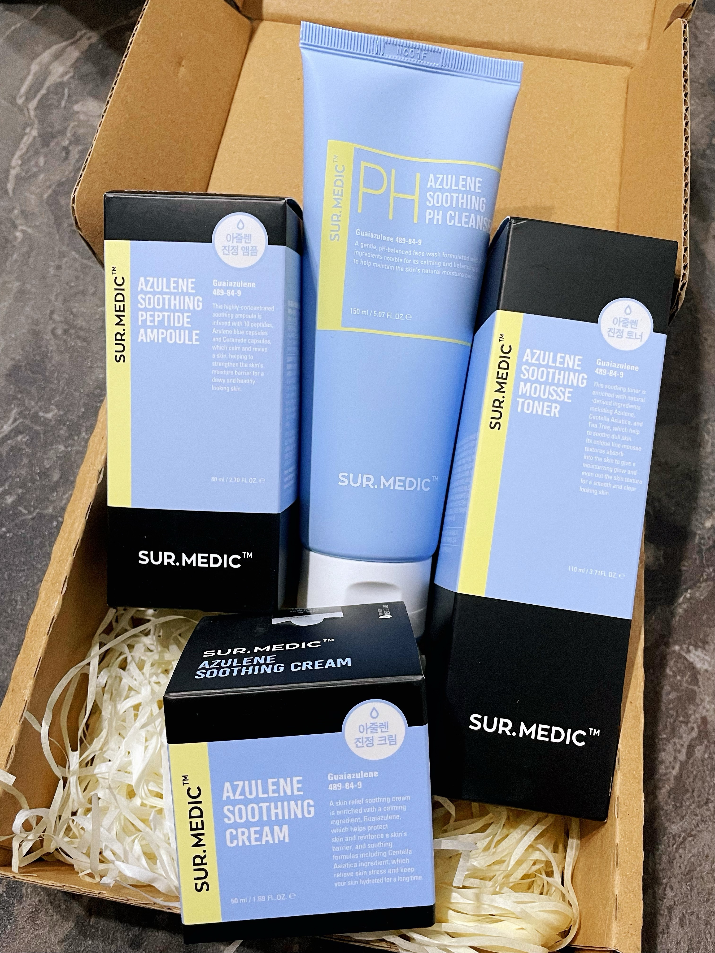 product review] Sur.Medic Azulene Soothing Set by NEOGEN +