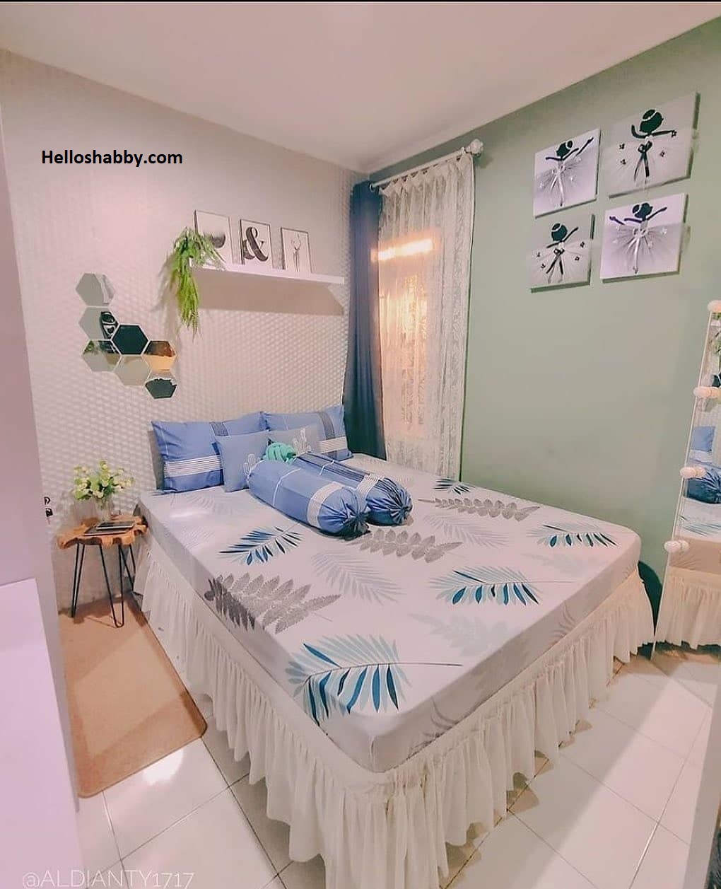 Inspirasi Kamar Tidur Minimalis 2 x 3 M Tanpa Toilet ~ HelloShabby.com