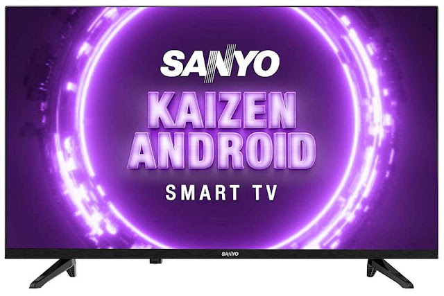 Sanyo 80 cm (32 inches) Kaizen Series HD Ready Smart Certified Android IPS LED TV XT-32A170H (Black) (2019 Model)
