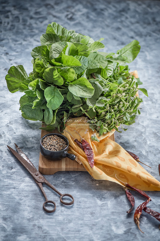 note saak (green amaranth) 