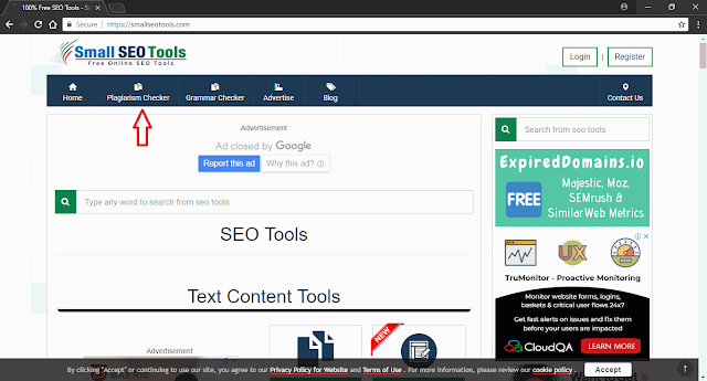 Gambar website small seo tools