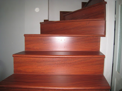 Cầu thang gỗ lim-sang trọng và đẳng cấp