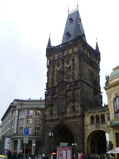 Чехия, Прага - Пороховая башня (Czech Republic, Prague - Powder Tower)