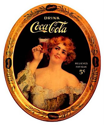 cartaz antigo da coca-cola 