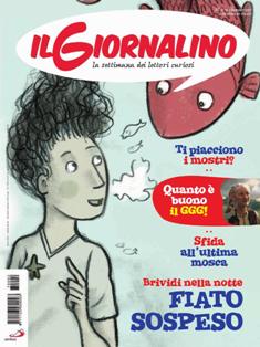 Il Giornalino. La settimana dei lettori curiosi 2017-02 - 8 Gennaio 2017 | ISSN 1123-0541 | TRUE PDF | Settimanale | Fumetti | Attualità | Società | Ragazzi
Il Giornaliino è una storica rivista italiana di ispirazione cattolica pubblicata a periodicità settimanale, che contiene fumetti e rubriche di vario genere.
Il Giornaliino è una rivista adatta ai bambini di età compresa tra i 6 e i 20 anni anche se sono molti gli adulti che, leggendo la rivista da ragazzi continuano a leggerla rendendone testimonianza nelle lettere inviate alla rivista.