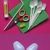 DIY Disposable Spoon Flowers