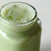 Iced Green Tea Latte #healthydrink #easyrecipe