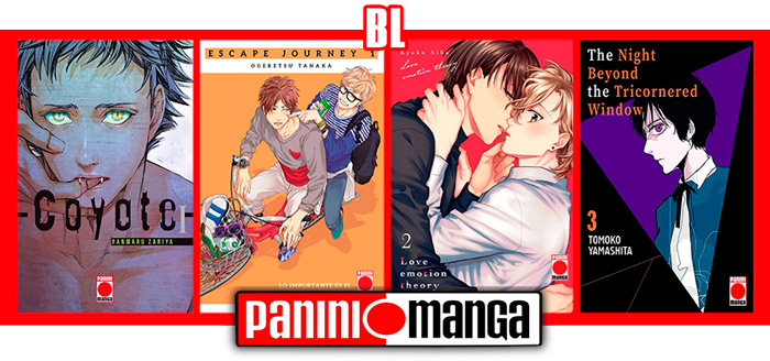 Novedades Panini Manga junio 2022 - BL (shojo)