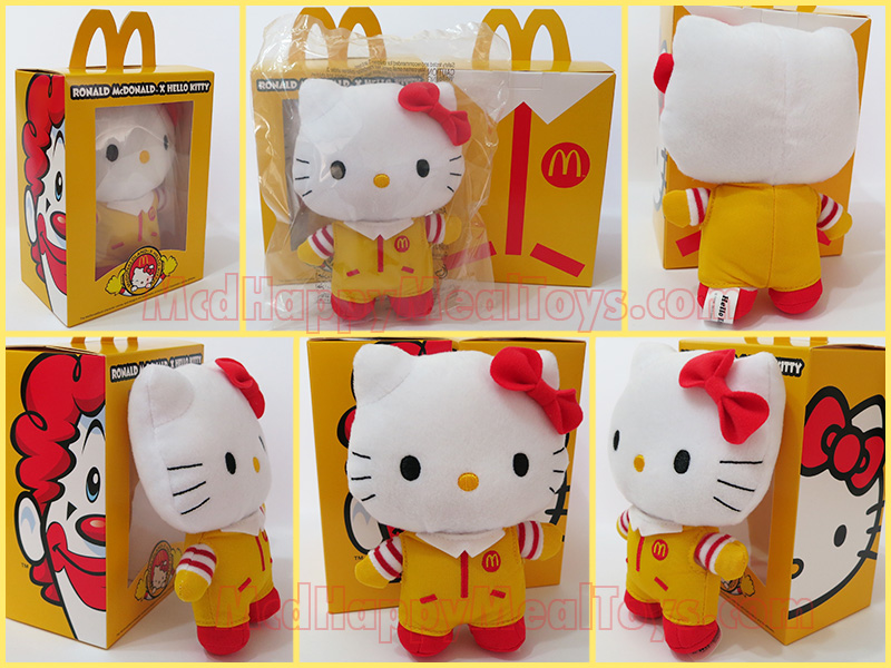 McDonaldland Hello Kitty Plush Toys - Happy Meal Toys