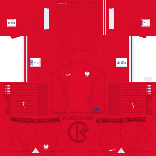 Poland Kits 2024-2025 Nike - Dream League Soccer Kits 2024 (Home)