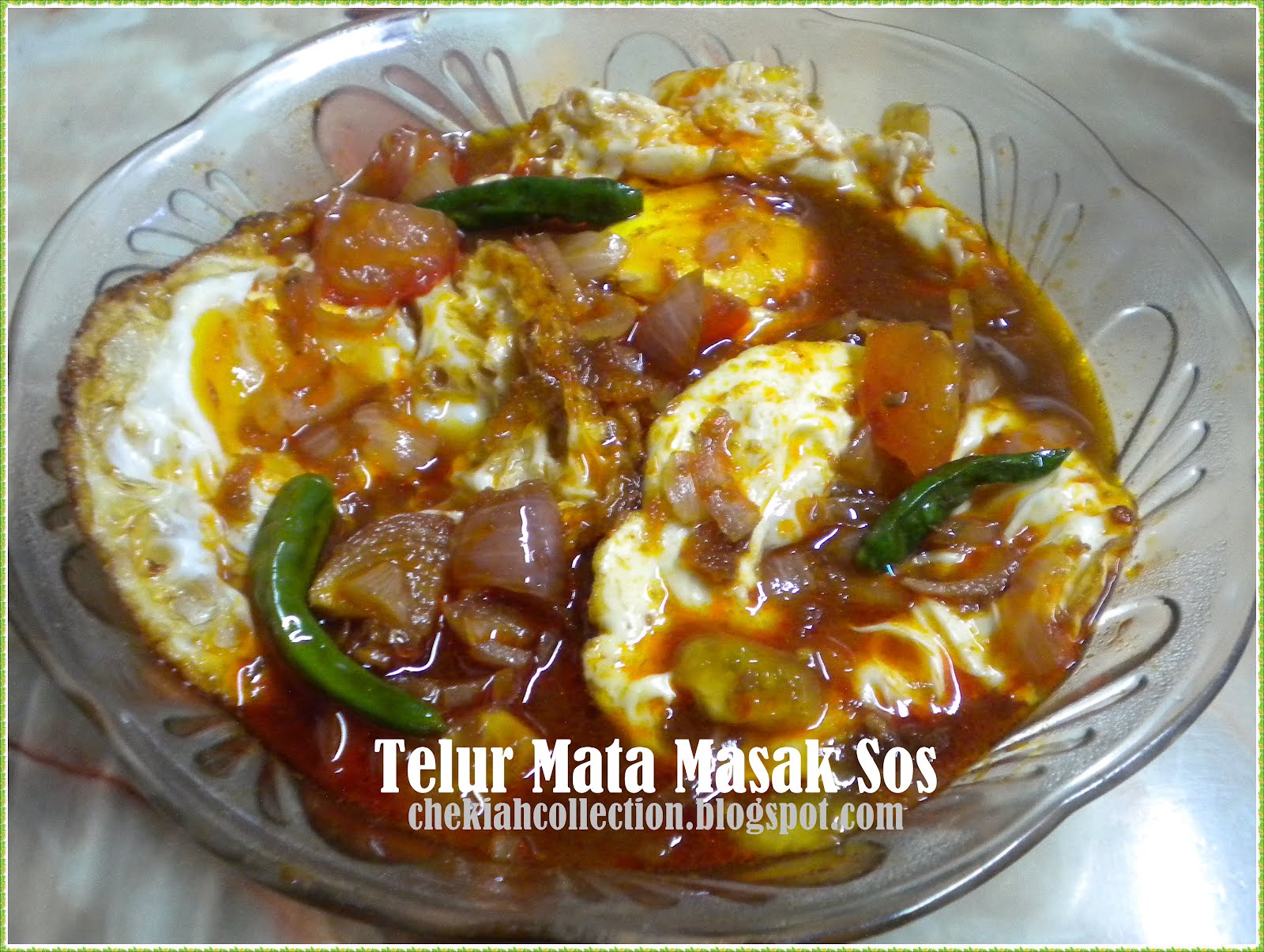 AlaaahaiiiCheKiah: TELUR MATA MASAK SOS