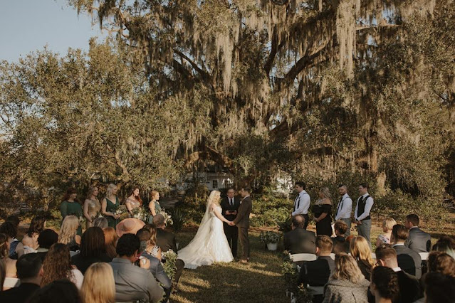 at the altar leu gardens under tree