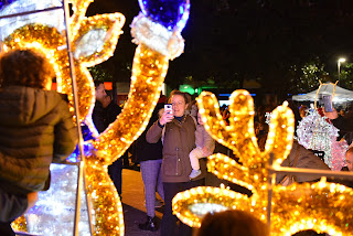 Encendido de las luces navideñas